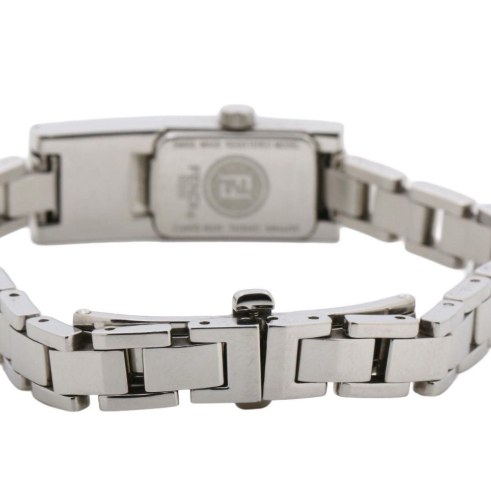 Fendi Silver Rectangular Watch - image 5